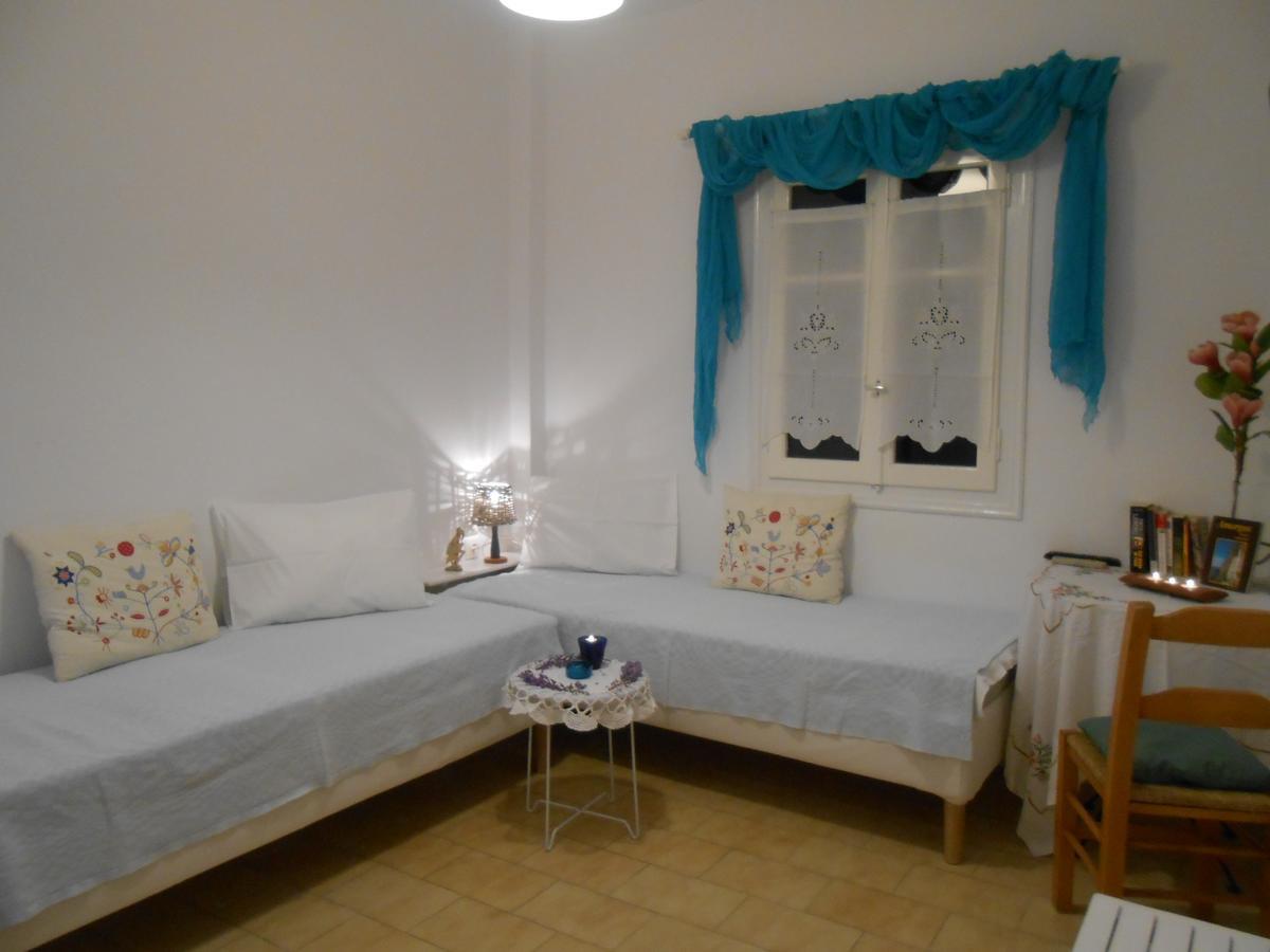 Angeliki Pension Katápola Exterior foto