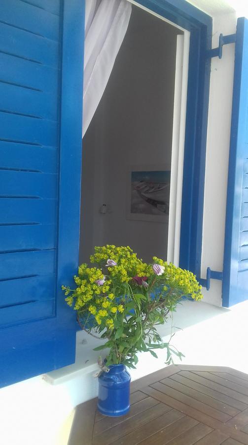 Angeliki Pension Katápola Exterior foto